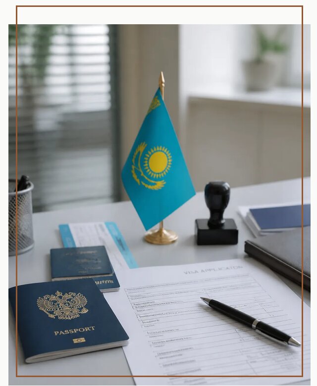 Оформление визы в Казахстан для поездки и работы в Сегеже